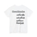 T-Shirt „I love blondes“ Unisex