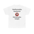 T-shirt "Can't promise tomorrow" Unisexe