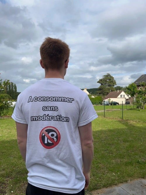 T-shirt "A consommer sans modération" Unisexe