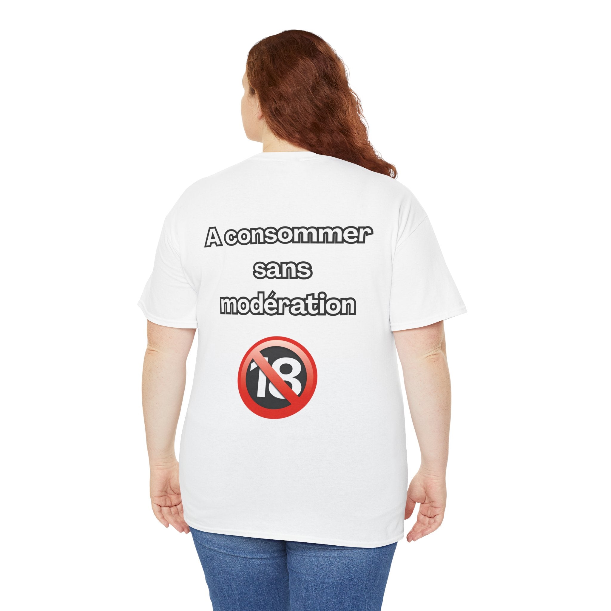 T-shirt "A consommer sans modération" Unisexe