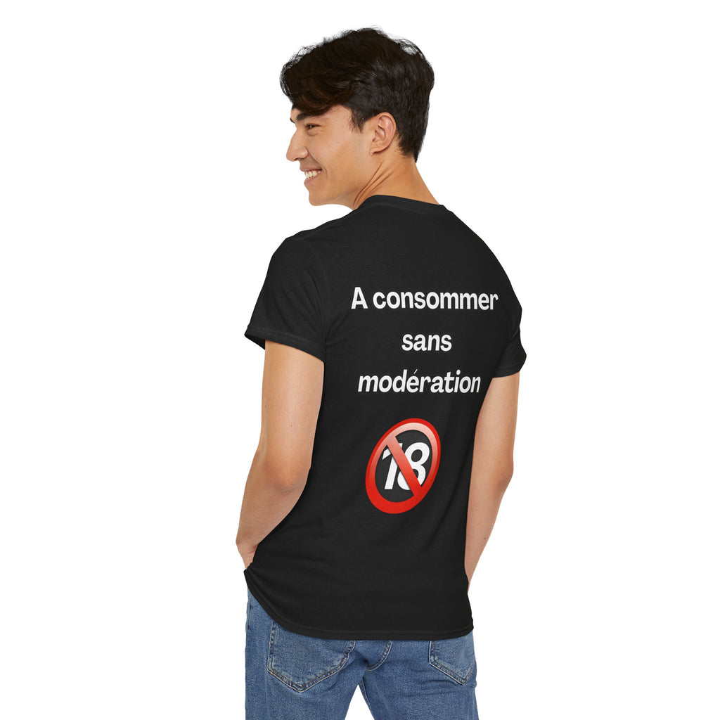 T-shirt "A consommer sans modération" Unisexe